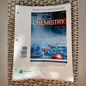 Introductory Chemistry Essentials (MasteringChemistry)6th edition Nivaldo Tro